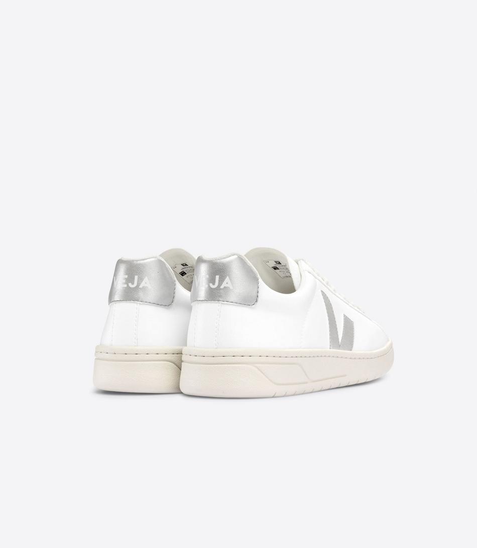 Adults Veja Urca Cwl Vegan Branco Prateadas | TPTWZ25039