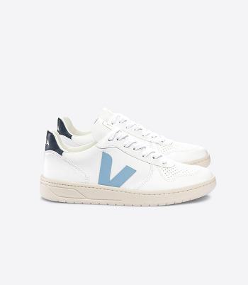 V-10 Veja Cwl Steel Nautico Masculino Branco Cinzentas | FPTHY11569